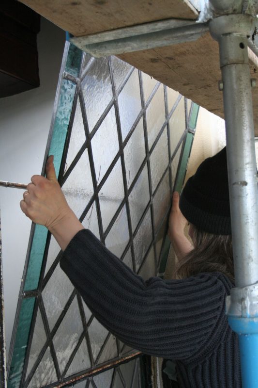 Conservation, Installing restored glazing